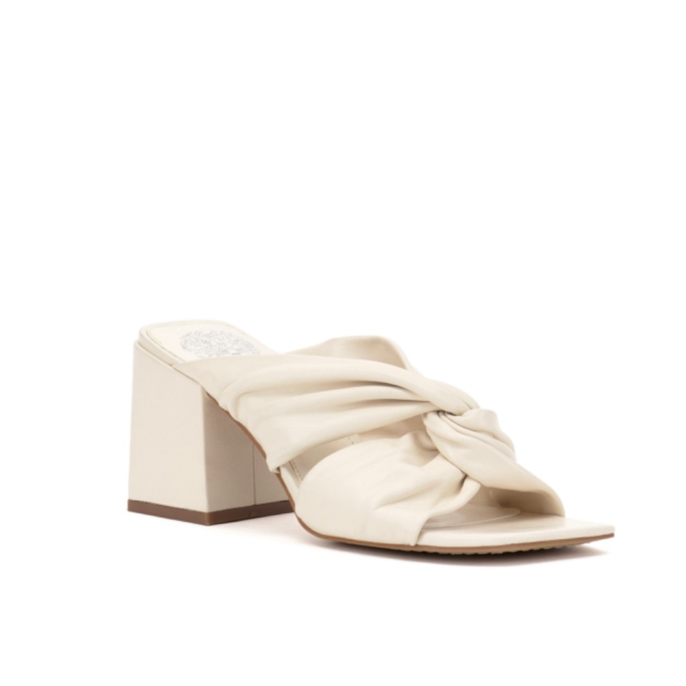 White Vince Camuto Jenabie Mule